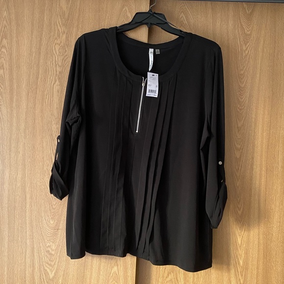 NWT Black Blouse - Picture 1 of 3